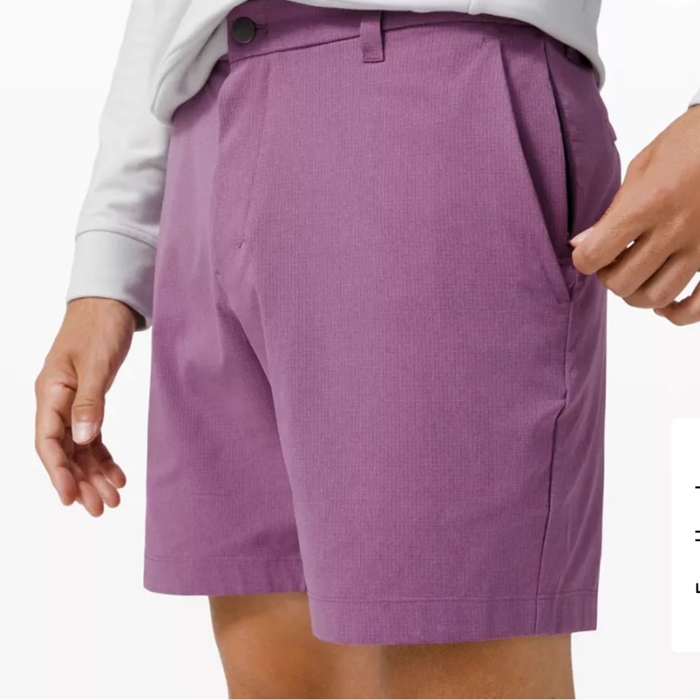 Lululemon‎ Men’s Commission Short Classic 7" Purple Size 30
